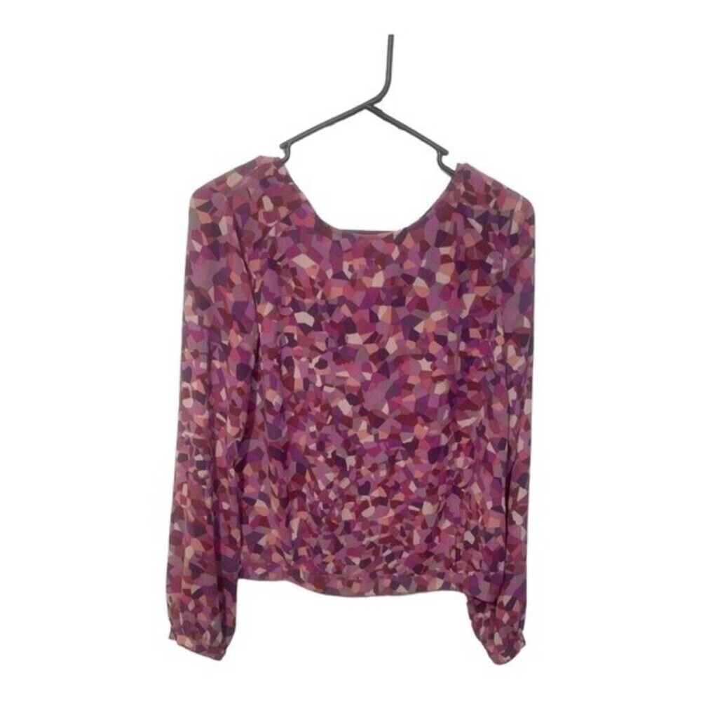 CAbi Pink Kaleidoscope Top Size XS - Picture 2 of 5